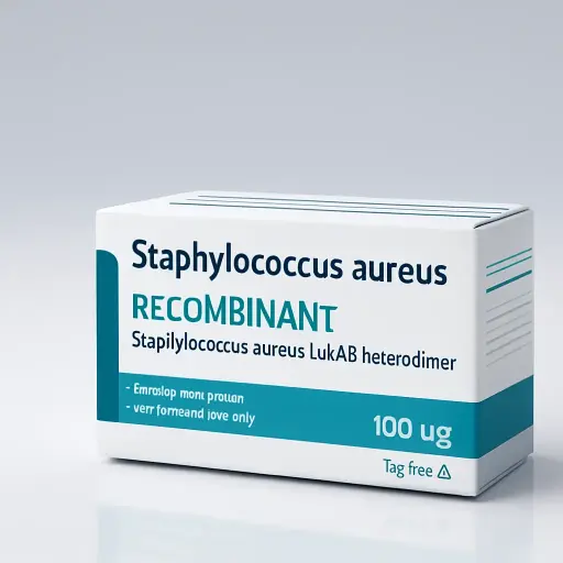 [0494-0510-001] Recombinant Staphylococcus aureus LukAB heterodimer, Tag free, 100 ug